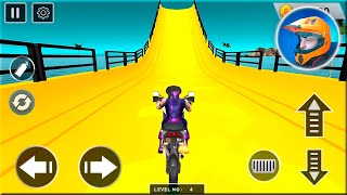 Superhero Bike Stunt GT Racing Mega Ramp‏ Gameplay Android screenshot 2