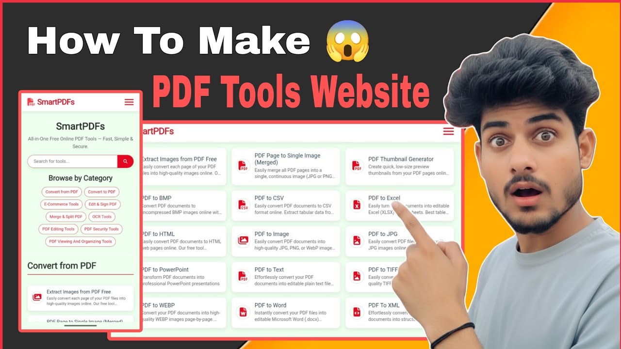 PDF Tools Website Kaise Banaye? Script & Earning Setup!
