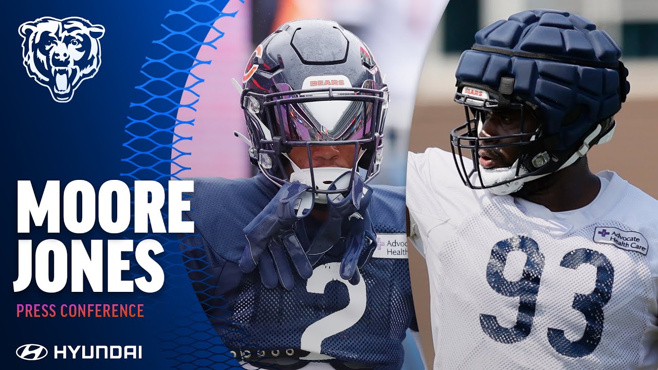 Moore and Jones talk continuity | Chicago Bears