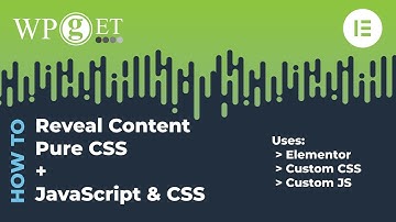 Elementor Reveal Content on Hover 2 Ways, no plugins