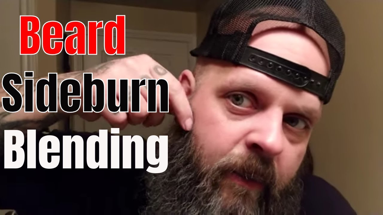 How To Fade Your Sideburns On Your Beard Tutorial YouTube