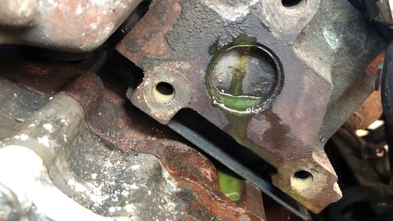 1993 Ford Ranger Freeze Plug Leaking Youtube