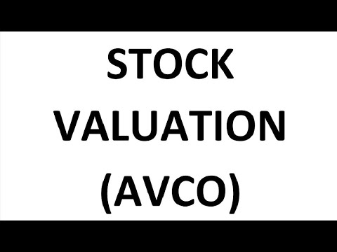 STOCK VALUATION (AVCO) - YouTube