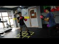 Kickboxing sparring Round 2