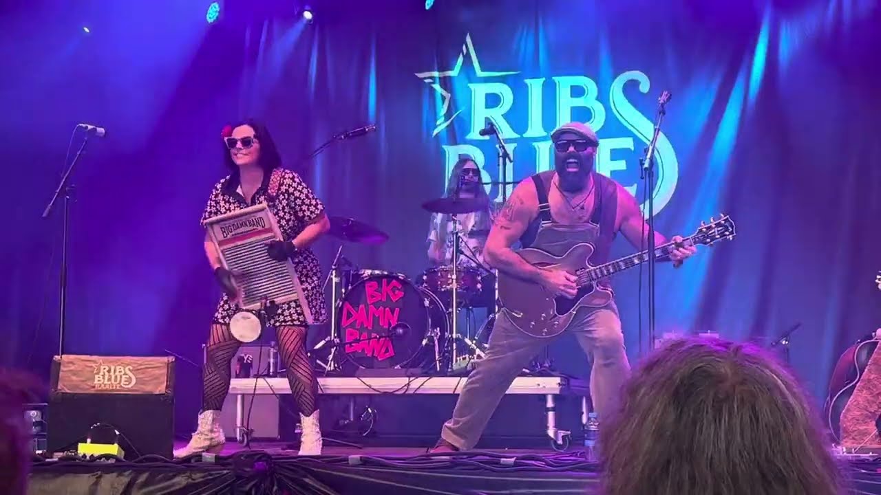 Rev Peyton’s BIG DAMN BAND Clap your hands LIVE @ Ribs & Blues 09-06-2025