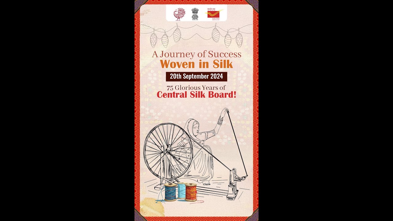 Special cover on Platinum Jubilee Celebrations of Central Silk Board ...