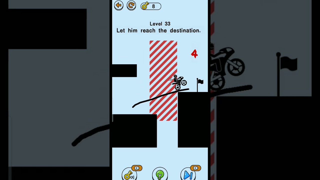 Draw 2 save 3 motorcycle level-33