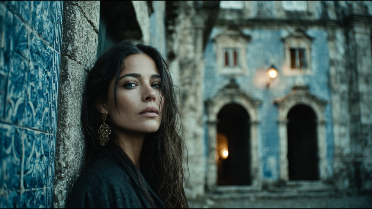 Fado Under the Lantern Light – Old Lisbon at Night | 1950s Portuguese Cinema