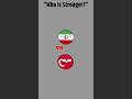 Who is Stronger ? Iran vs Turkey 💪 #countryballs #iran #turkey @HSANIMATIONReturn