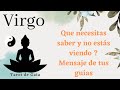 ✨VIRGO ✨HOY QUIERE Y PIDE TU CONFIANZA 🫀SENTIMIENTOS A CORAZÓN  ABIERTO ♥️ TAROT GUÍA