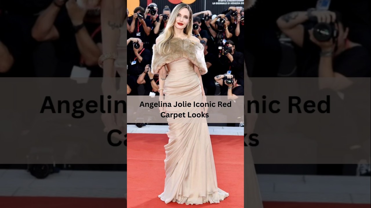 Iconic Red Carpet Looks- Angelina Jolie 