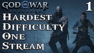 The Beginning!  - God of War Ragnarök Hardest Difficulty [1/5]