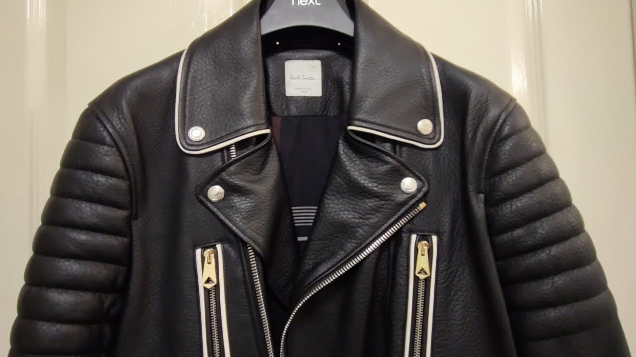 Got a bargain at T. K. Maxx - Paul Smith leather jacket - YouTube