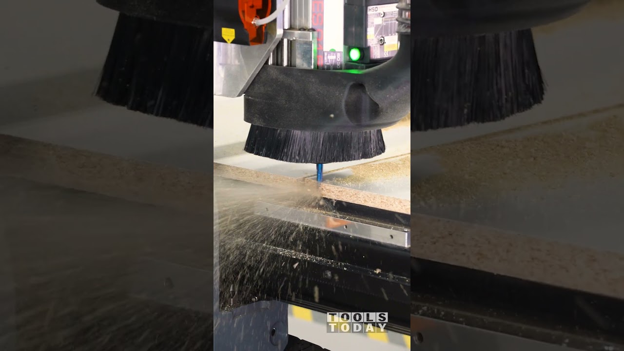 Flying Through Melamine at Full Depth