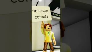 Le toca vivir en la calle y aprende una lección #roblox #brookhaven #springonshorts