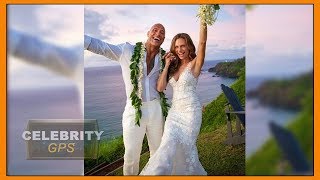 DWAYNE JOHNSON is MARRIED!! - Hollywood TV