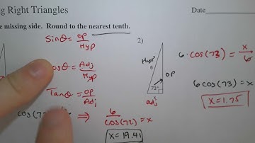 Solving Right Triangles Kuta Software Infinite Geometry