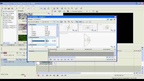 how to make a simple intro using sony vegas 8.0 pro
