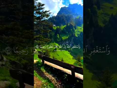 واستغفر الله ان الله کان غفور رحيما  الرحمن اكسبلور 