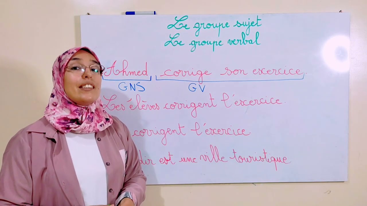 5AEP page 16 le groupe sujet et le groupe verbal mes apprentissages en français 5ème