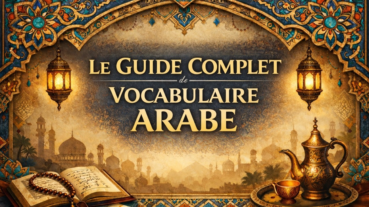 Arabe : Apprends plus 500 mots essentiels sans effort (Guide Complet)