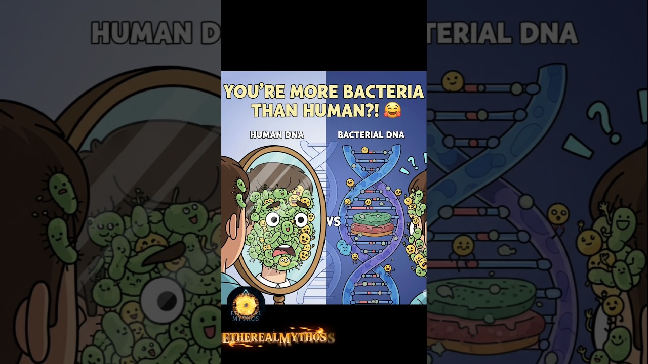 🧬 More Bacteria Than Human?! 😳 