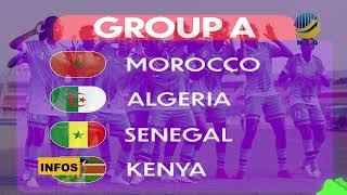 TIRAGE AU SORT CAN FÉMININE 2026 LE CAMEROUN CONNAÎT SES ADVERSAIRES
