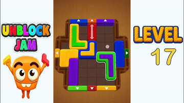 Unblock Jam Level 17 Walkthrough Solution