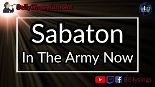 Sabaton - In The Army Now (Karaoke)