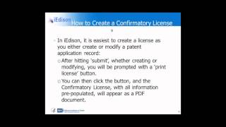 Bayh-Dole Webinar – Confirmatory Licenses
