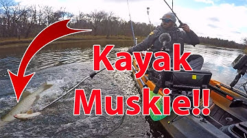 Kayak Muskie Fishing: Don