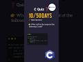 Day 10 | printf() Trick in C 🤯 | Undefined Behavior| C Programming MCQ | Quiz