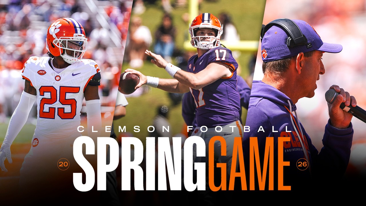 Get A Special Look At Clemson Football S 2026 Spring Game Clemson 