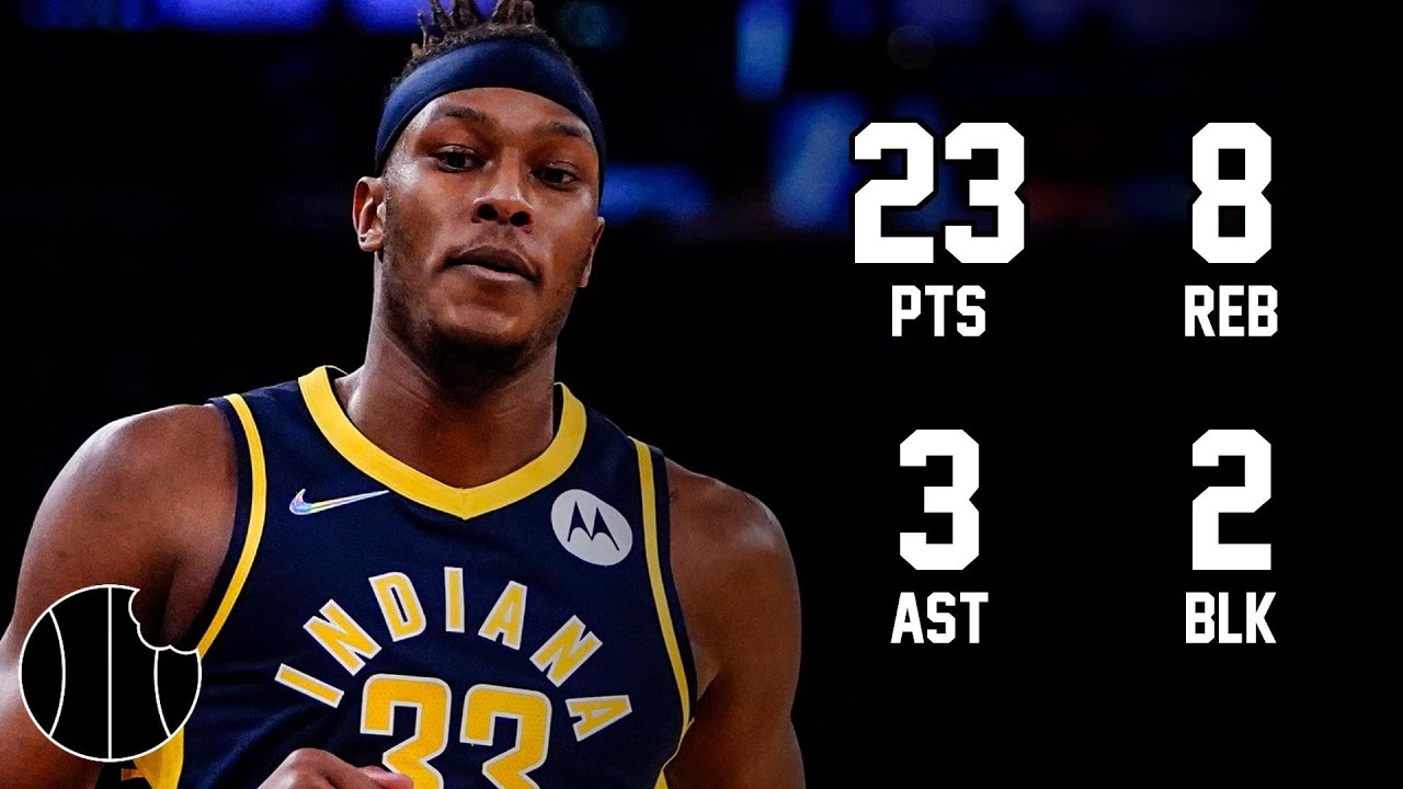 Myles Turner Highlights Pacers vs. Nets 25th Nov 2022 YouTube