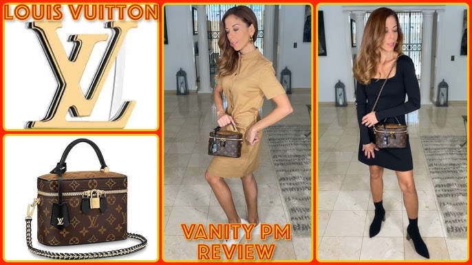 Louis Vuitton Reverse Monogram Vanity PM Review + Plus Size Mod