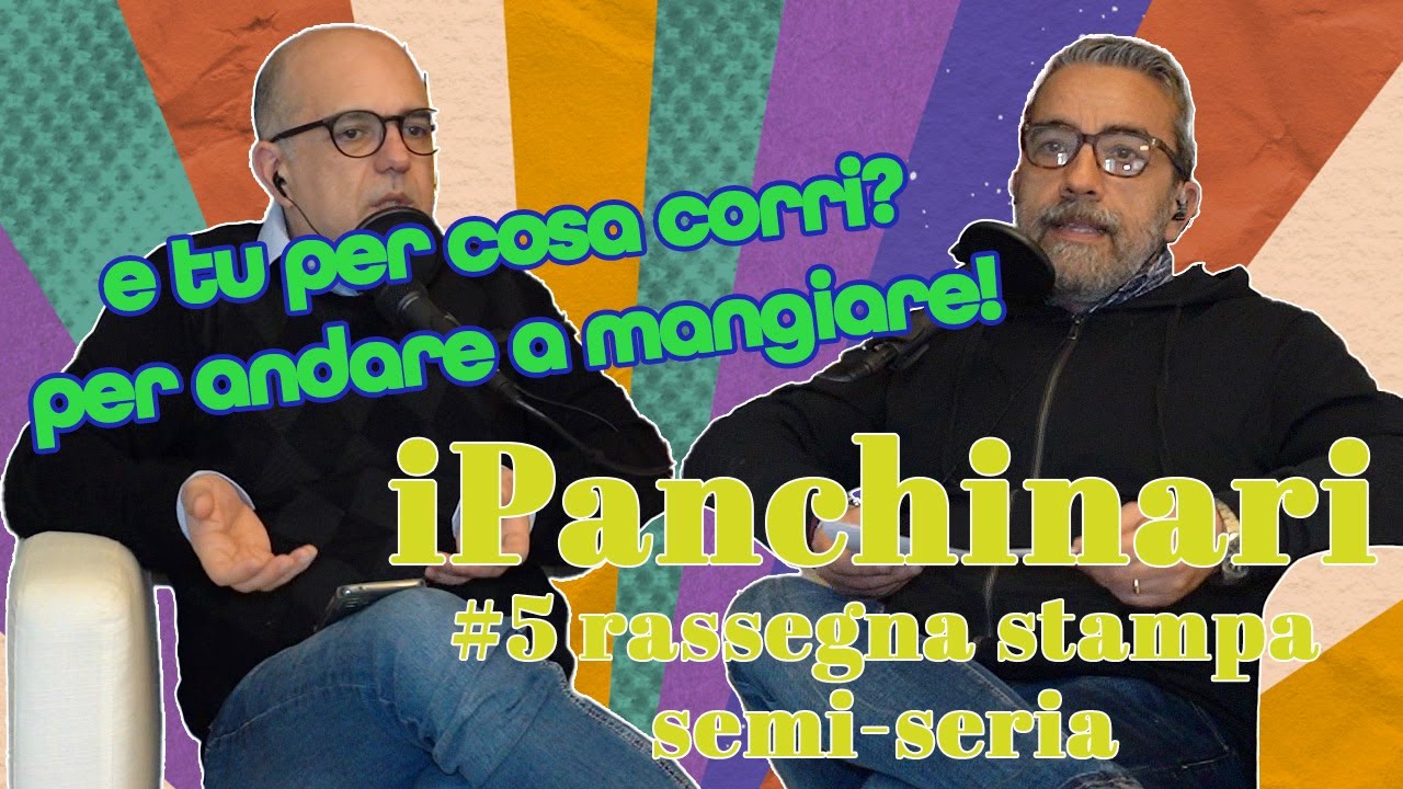 E tu per cosa corri? Io per andare a mangiare - YouTube