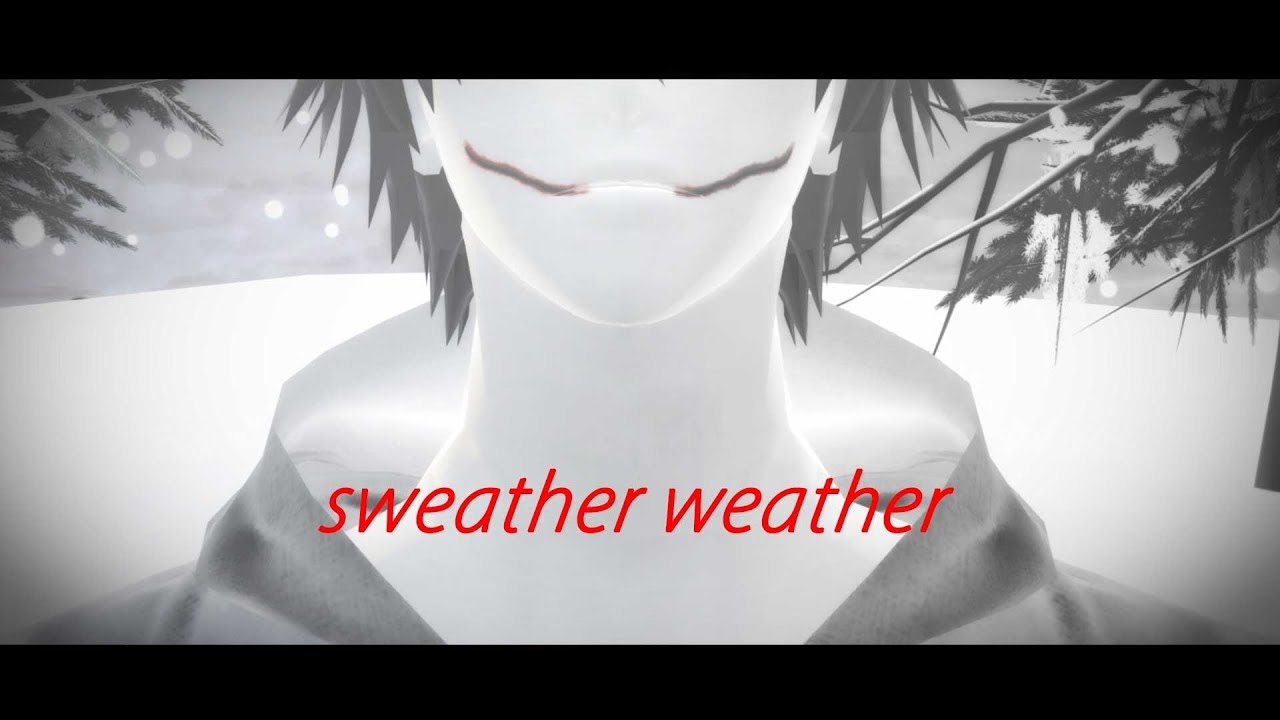 【MMD Creepypasta】 Sweather Weather【Jeff the killer X Jane the Killer】