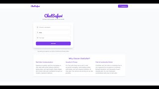 Chatsafari || Online chat with strangers || Meet new People across Globe || Mobile Version screenshot 2