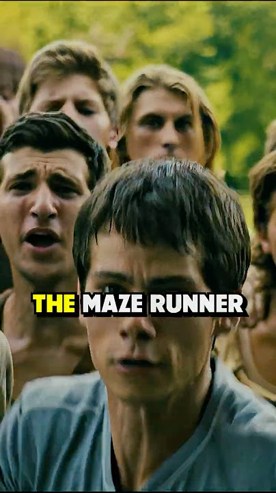 Did you know in THE MAZE RUNNER...