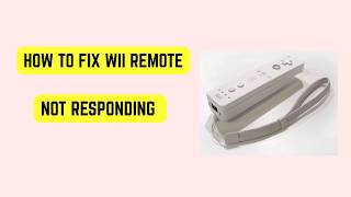 How To Fix Wii Remote Not Responding - Re-Sync, Sensor Bar & Battery Fix