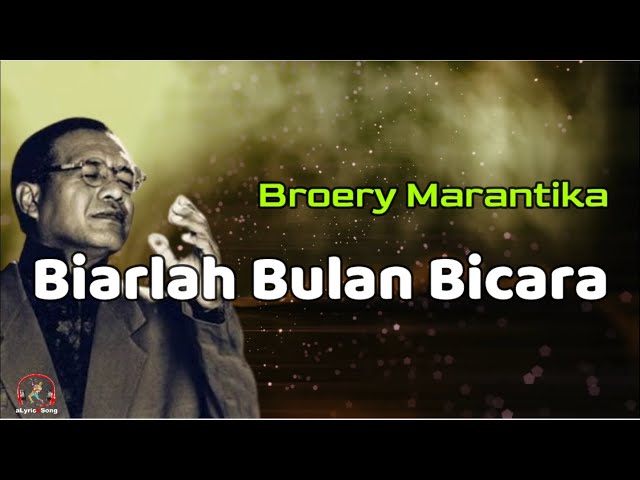 Broery Marantika  -  Biarlah Bulan Bicara  (Lirik Lagu) class=
