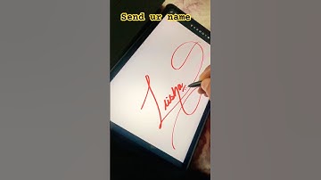 Send your name #handwriting #cursive