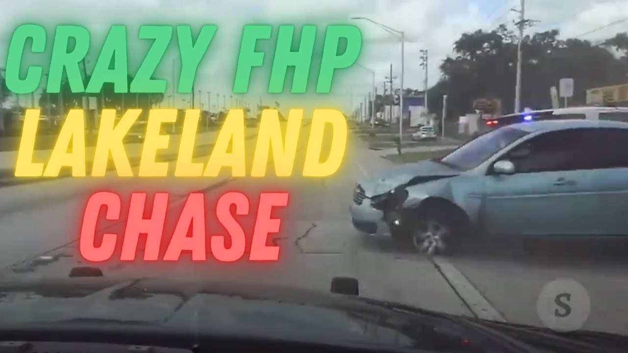 Lakeland Police Chase Florida Man Who Will Not Stop - YouTube