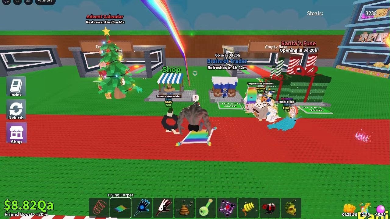 Money money puggy spawned steal a brainrot