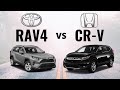 2021 Toyota RAV4 VS. 2021 Honda CR-V - Battle of The Best Small Crossover SUVs