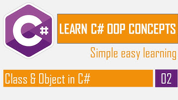 Class and Object in C# | OOP in C# Part-2 | C# OOP Bangla Tutorial