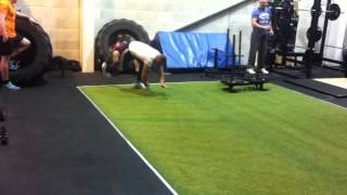 Warrington based Primal Strength and Conditioning Training Facility - Bear crawl sprint