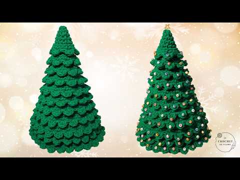2 mini sapins de Noël en pot tricotés, sapins de Noël au crochet faits à la main, adaptés à la décoration de la maison de Noël | Leroy Merlin