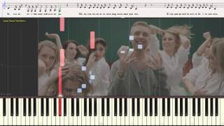 Video thumbnail of "Мало так мало - Егор Крид (Ноты и Видеоурок для фортепиано) (piano cover)"