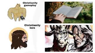 Christian lore  Christian Gameplay meme